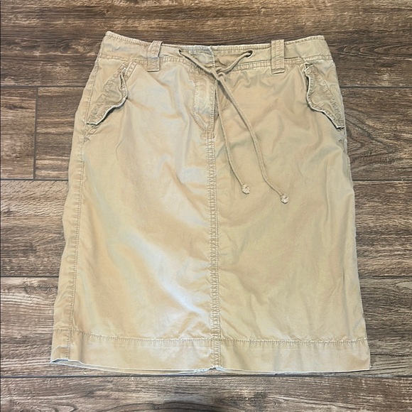 J. Crew Broken-In Chino Pencil Skirt Size 0 - Picture 1 of 3